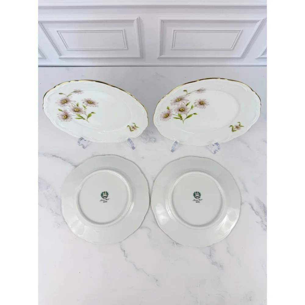 VTG Set of 4 Mitterteich Daisy Bell 6 3/4